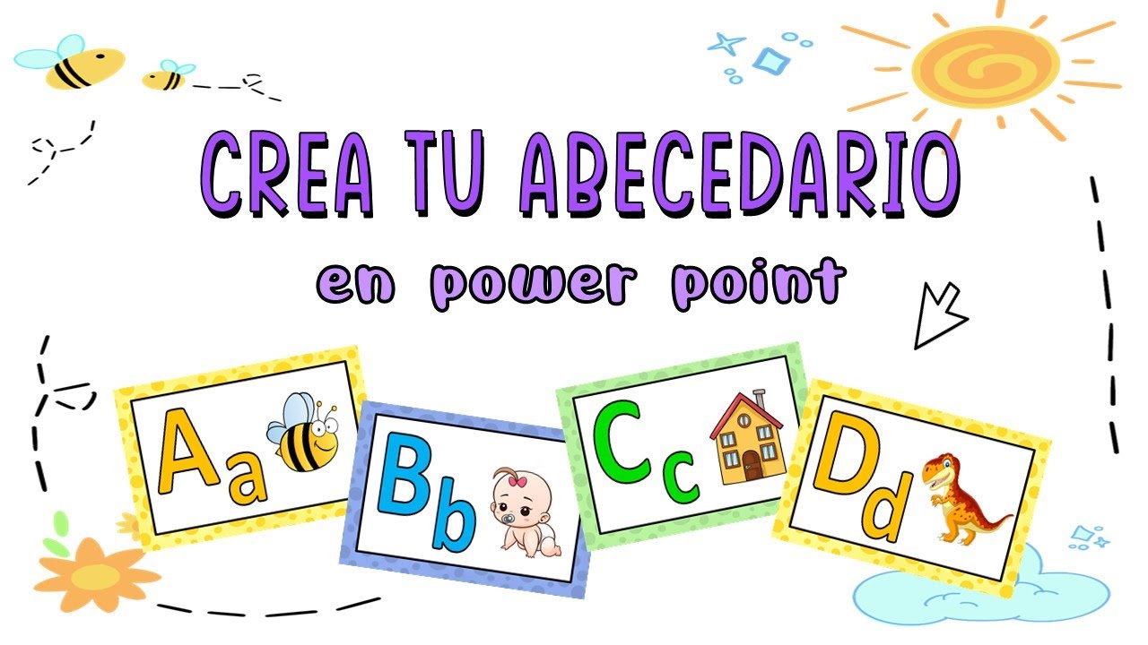 El abecedario para niños  Tema de Google Slides y PowerPoint