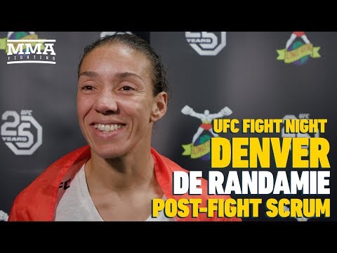 UFC Denver: Tearful Germaine de Randamie Reveals That She Was Nearly Blinded In 'Freak Accident'