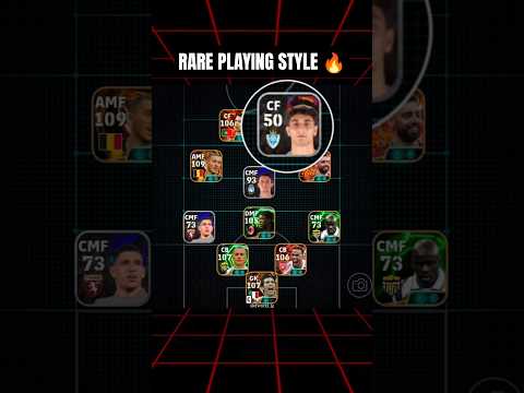 RARE PLAYING STYLE 💯🔥 #efootball2026 #pes