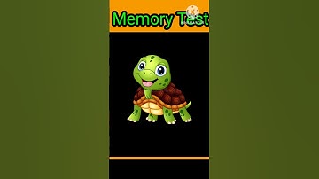 Memory Test Game l Riddles And Puzzles For Iq Test l #shorts #shortsvideo #youtubeshorts #quiztime