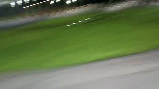 Crash at Outlaw Speedway in Jasper Alabama with a close call!