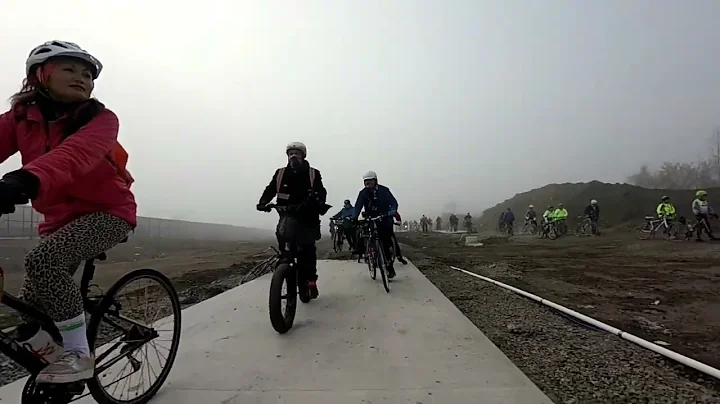 Joe Louis Greenway ribbon cutting