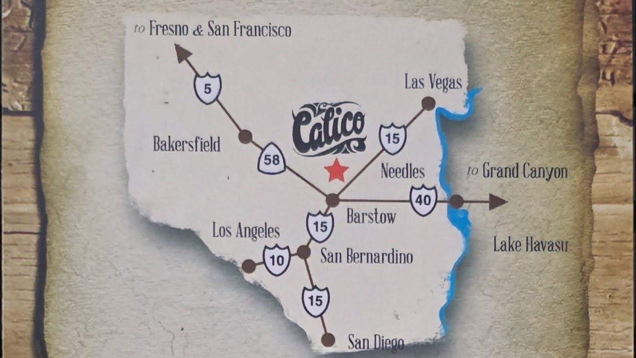 Calico Ghost Town Yermo California Days