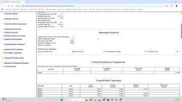 Trimble Business Center - Adjust GNSS Network