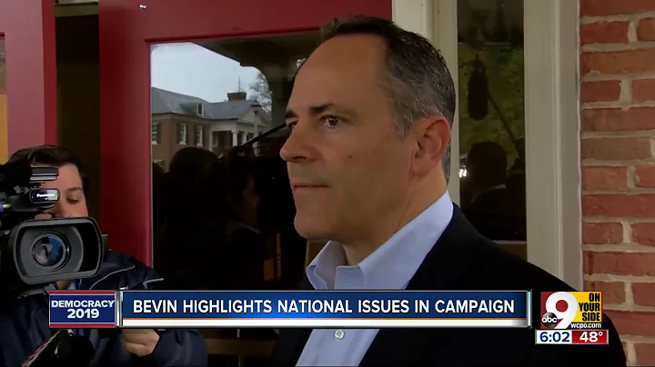 Matt Bevin repeats his prediction of a big win over Andy Beshear as KY polls close