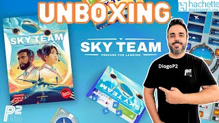 Sky Team Board Game | Unboxing