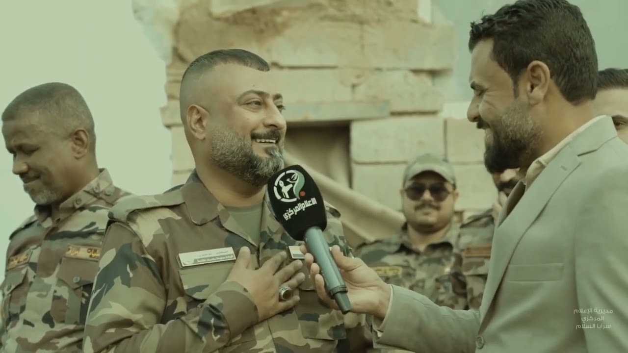 جولة قائد عمليات سامراء المقدسة المجـ*ـ١هد السيد منتظر الموسوي في قاطع العمليات