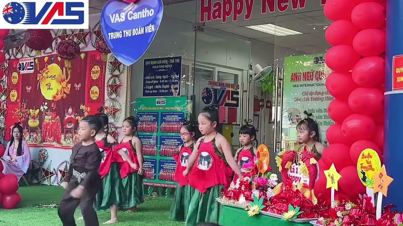 Ngày hội Trung Thu của các bé đã diễn ra thật vui tươi và tràn ngập tiếng cười | VAS Cần Thơ