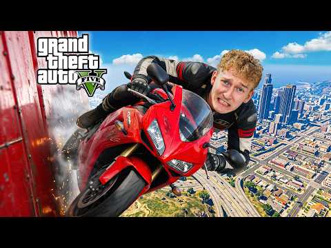 GTA V - END OF STUNT CHALLENGE 48! 💔