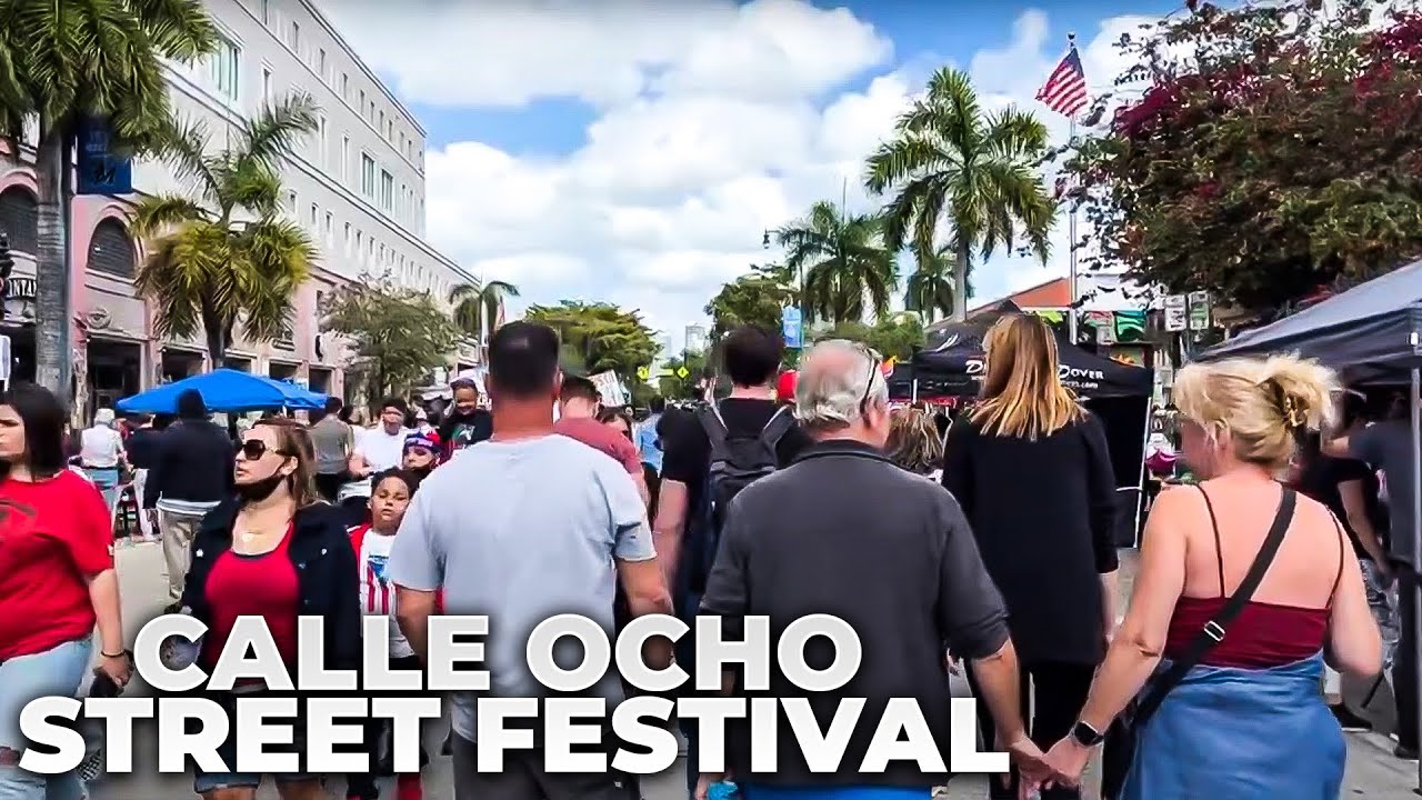 Miami LIVE Exploring Calle Ocho Largest Street Festival in America