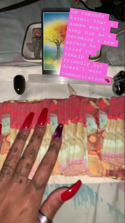 Dm doesn’t want any communication from desperate karmic🥴he’s tired of being nice👿it’s over🪦