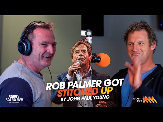 Rob Palmer Gets Stitched Up By John Paul Young | Triple M