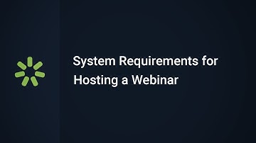 System Requirements for Hosting a Webinar with iSpring Learn LMS