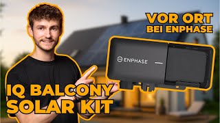 NEW: Balcony power plant off-grid system from Enphase | IQ Balcony Solar System