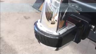 Chrome Tow Ball Buddy Cover & Shin Protector suits 50mm Ball by RV Parts Express Australia 1,044 views 6 years ago 47 seconds