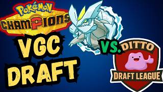 1st Champions VGC Draft Analysis!! Ditto Draft League||Pokemon Champions VGC Wifi Battles