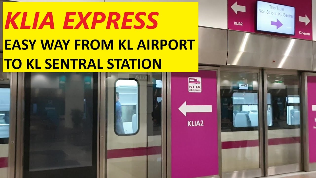 klia express travel time