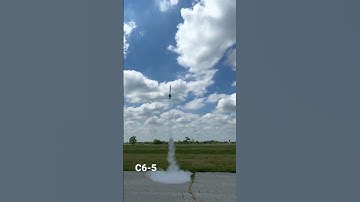 Estes Rocket Launch C6-5 motor