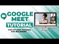 GOOGLE MEET TUTORIAL 2020 | How To Use Google Meet STEP BY STEP For Beginners! [COMPLETE GUIDE]