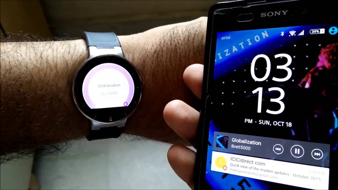 Test de l'Alcatel OneTouch Watch : une montre connectée d'entrée