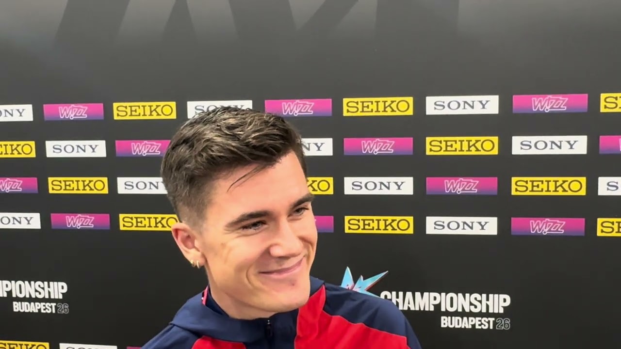 Part 2 - Jakob Ingebrigtsen after 5000m win at World Ultimate Championships  