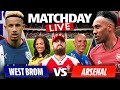 West Brom Vs Arsenal / West Brom 0 4 Arsenal Alexandre Lacazette Double As Gunners Win Third Successive Premier League Game Football News Sky Sports