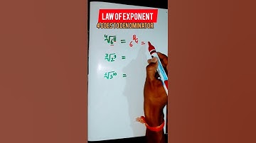 Law of Exponent.#shorts #maths .
