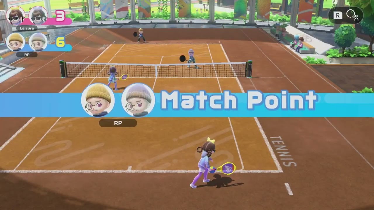 Insane Comeback For S4! Nintendo Switch Sports: Tennis.