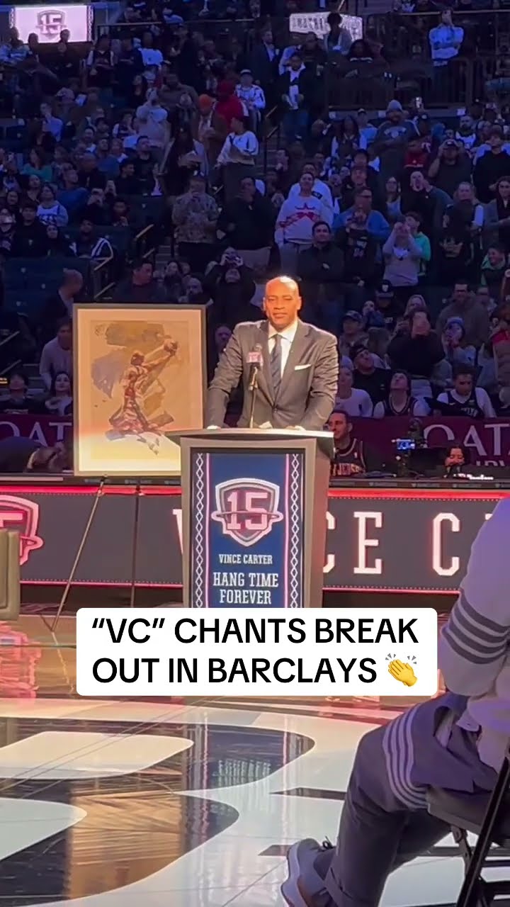 All love between Brooklyn and Vince Carter ?