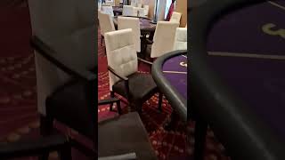 inside casino in luxury cruise liner ship