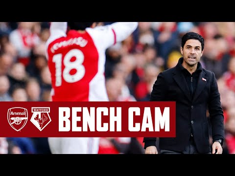 BENCH CAM | Arsenal vs Watford (1-0) | VAR, reactions and ten games unbeaten!