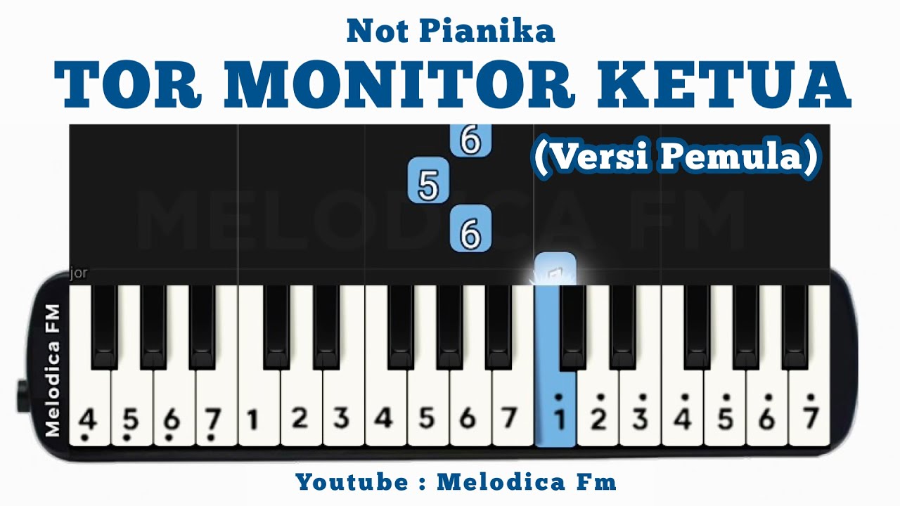 Orang Baru Lebe Gacor (Versi Pemula) | Not Pianika + MIDI 