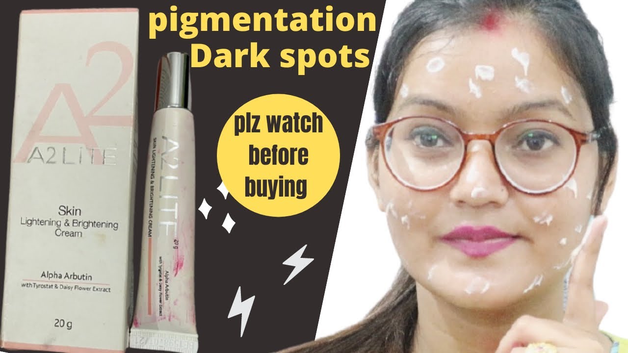 A2 LITE skin lightening & brightening Cream Kiransrana YouTube