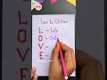 Full form of LOVE | Love ka full form | #shorts #youtubeshorts #viral #love