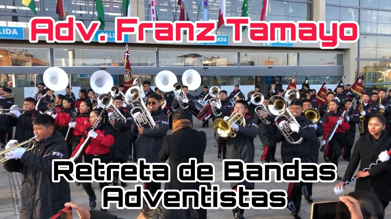 Banda del Colegio Adventista Franz Tamayo🇾🇪 Retreta de Bandas Adventistas👑2024