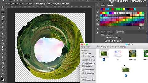 How to use Polar Coordinates in Photoshop