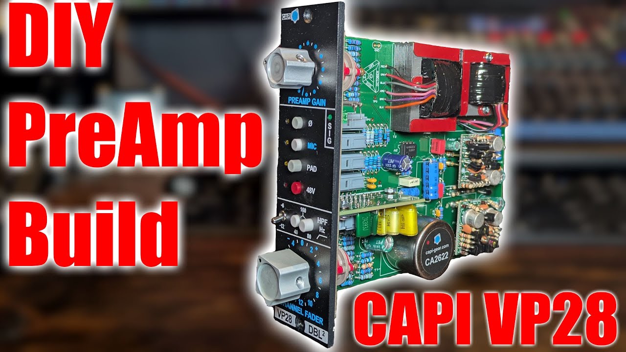 Самодельный предусилитель - CAPI VP28 DBL2 - серия 500