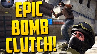 EPIC CLUTCH! - CS:GO Funny Moments in Competitive