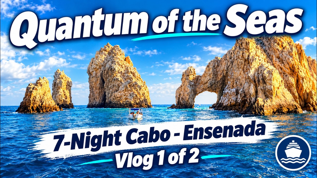 Quantum of the Seas Vlog 1/2: Sea Day, Cabo San Lucas