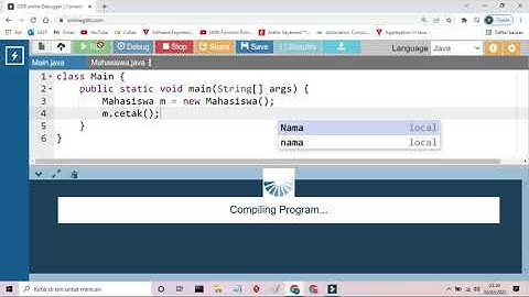Program Java Sederhana, Cara membuat Kelas dan Objek, Membuat Atribut dan Metoda #OOP #Java