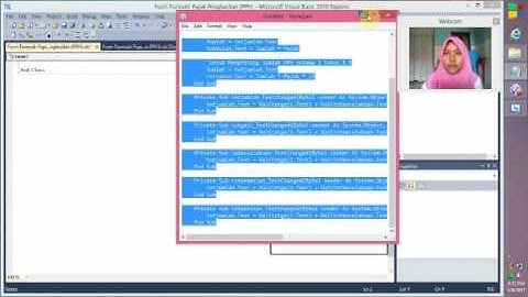 Tutorial Membuat Form Formulir Pajak Penghasilan (PPH) Dengan Menggunakan Aplikasi Visual Basic 2010