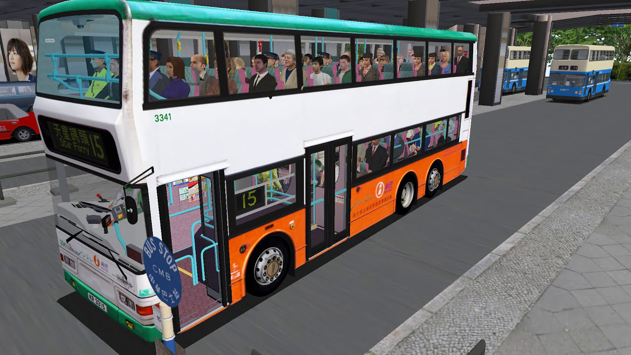 OMSI 2 NWFB Dennis_Trident 10.3M (DM) 15 山頂 - 中環 5號碼頭