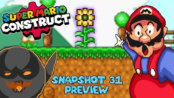 Super Mario Construct V8 Snapshot 31 Preview: Mario