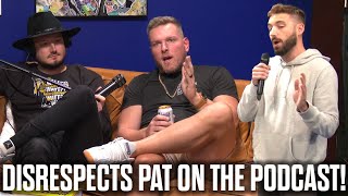 Pat McAfee's Video Guy DISRESPECTS HIM On The Podcast