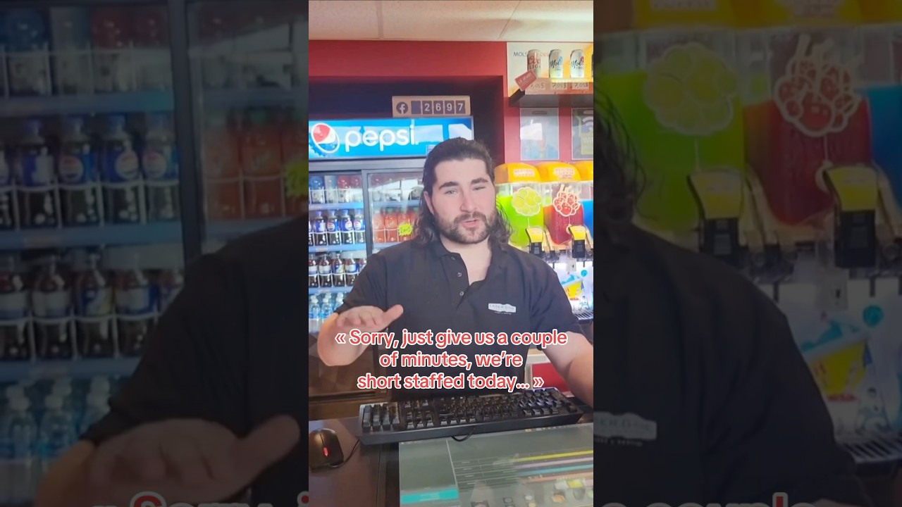 When people say we’re short staffed, they’re not wrong🤪Just look at them🥰 #shortstaffed #lasergame