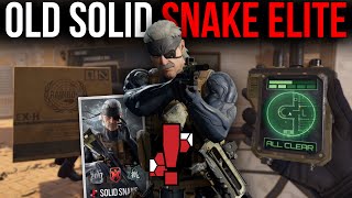 Old Solid Snake Elite is HERE! Full Review