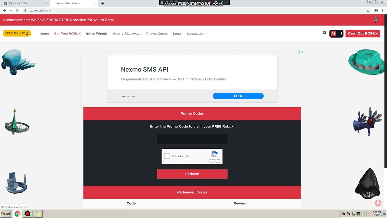 Rbxnow - introducing exclusive roblox promo codes 2018 hack roblox