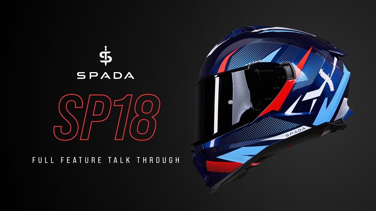 a biker helmet feature GLITTER Bike with Goggles, Visor & Rear Light Black / L The Daytona Cruiser Toxic helmet is a 3/4 open face helmet that meets and exceeds D.O.T Spada SP18 Helmet | Full