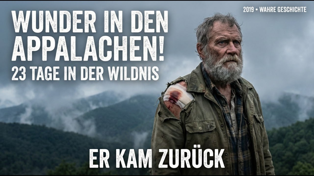 „WUNDER IN DEN APPALACHEN!” DOUGLAS KEHRTE NACH 23 TAGEN IN DER WILDNIS ZURÜCK!
