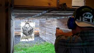 Shawn shooting my S&W model 640 .38
